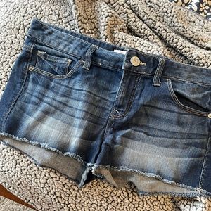 Express jean shorts